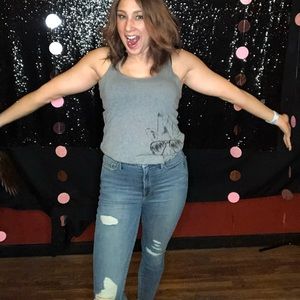 Good American Distressed Stretch Jean size 29/